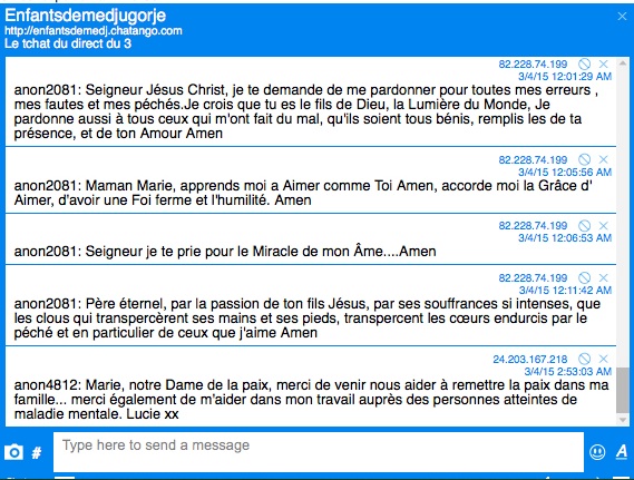 M - Tchat-en-direct: Tchat gratuit sans