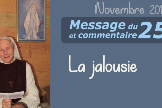 Message du 25 à Medjugorje