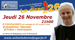 Message du 25 Novembre