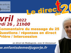 Message 25 Avril