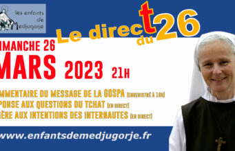 message du 25 mars par soeur emmanuelle de medjugorje