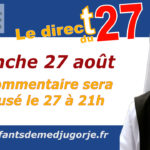 Direct 27 août