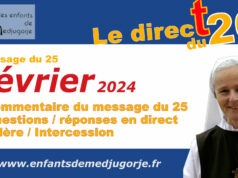 commentaire du message du 25 février 2024