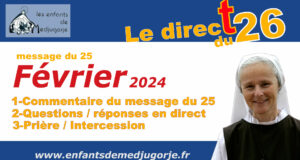 commentaire du message du 25 février 2024