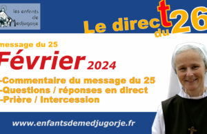 commentaire du message du 25 février 2024