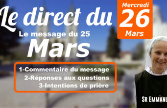 Message du 25 mars, le commentaire