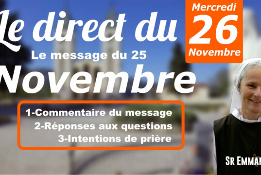 message du 25 Novembre