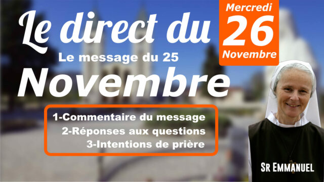 message du 25 Novembre