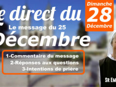 Message du 25 décembre