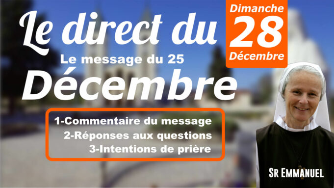 Message du 25 décembre