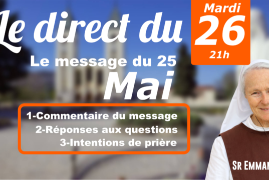 Message du 25 Mai