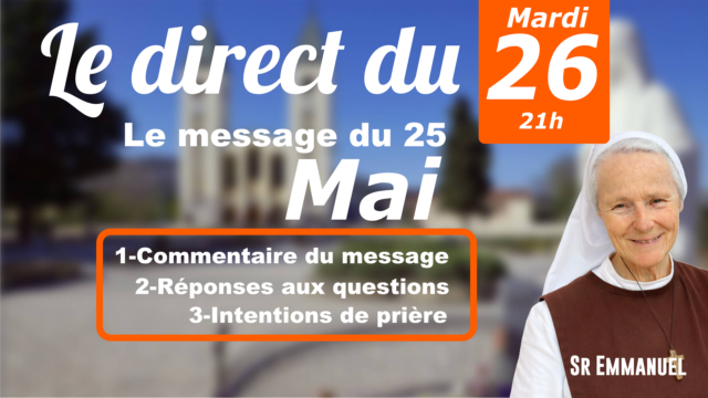 Message du 25 Mai